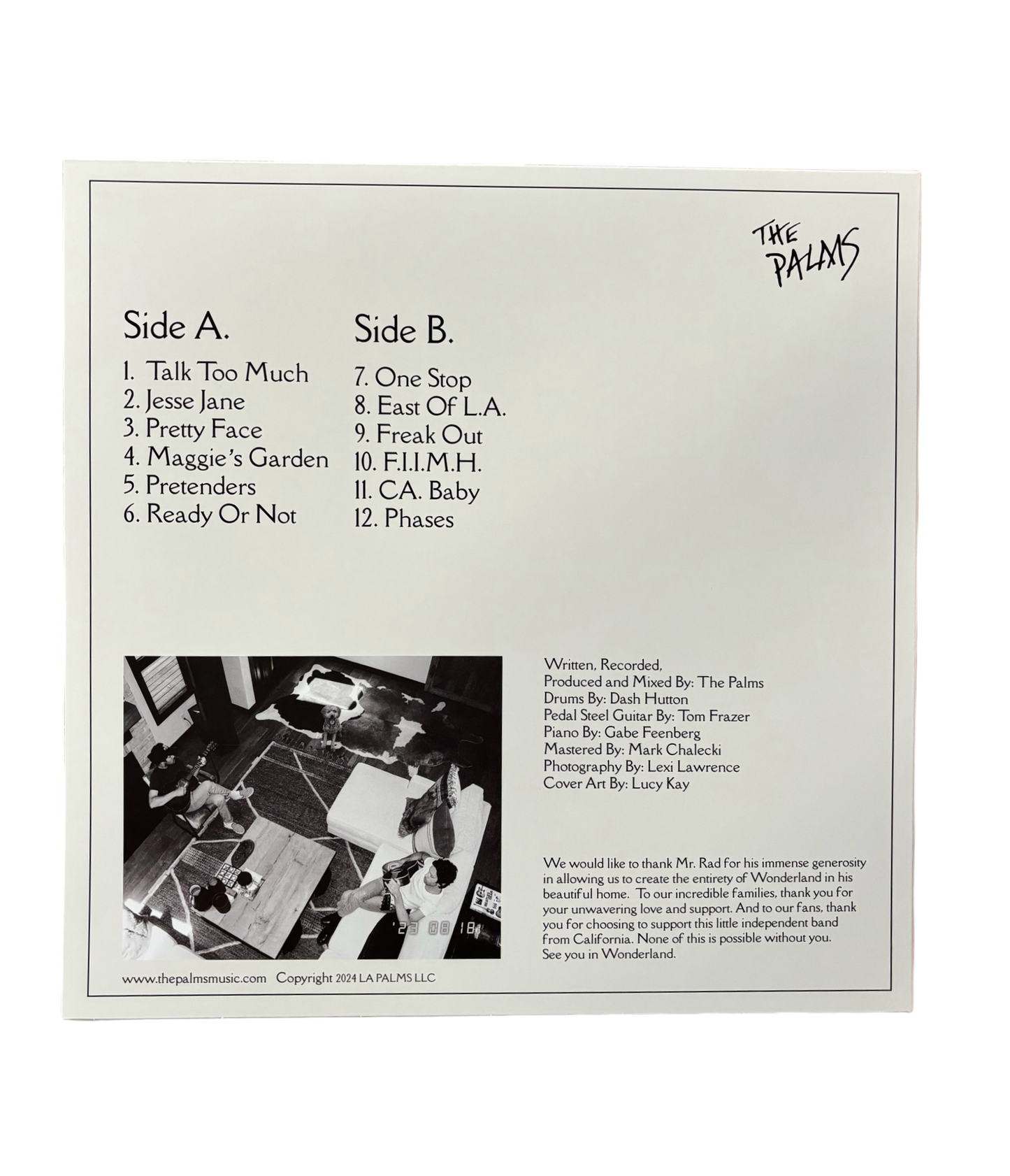 Wonderland LP ~ Vinyl