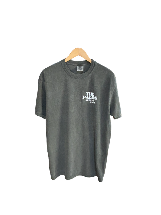 Wonderland~ Malibu Pocket T ~ Vintage Black