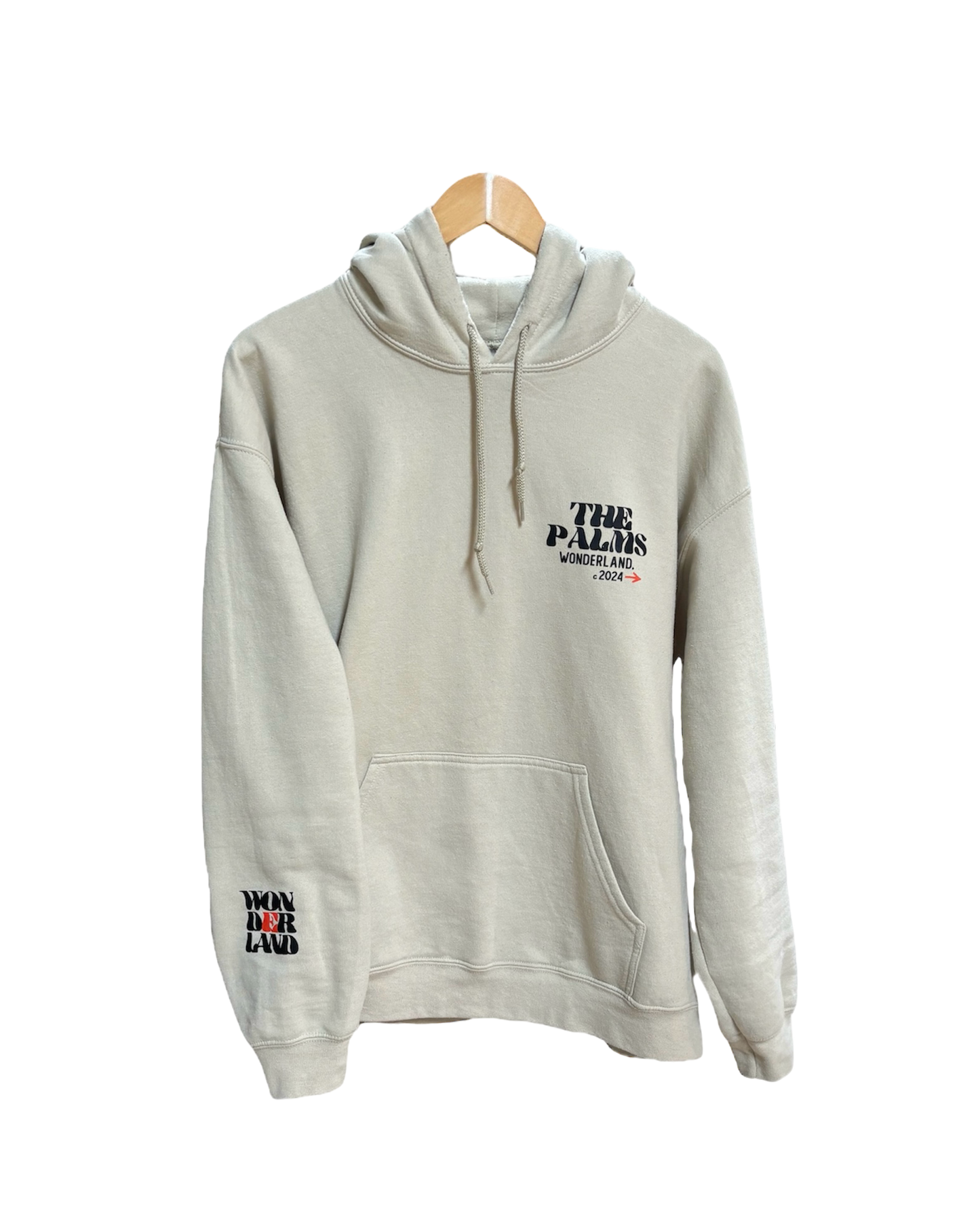 Wonderland Hoodie ~ Sand