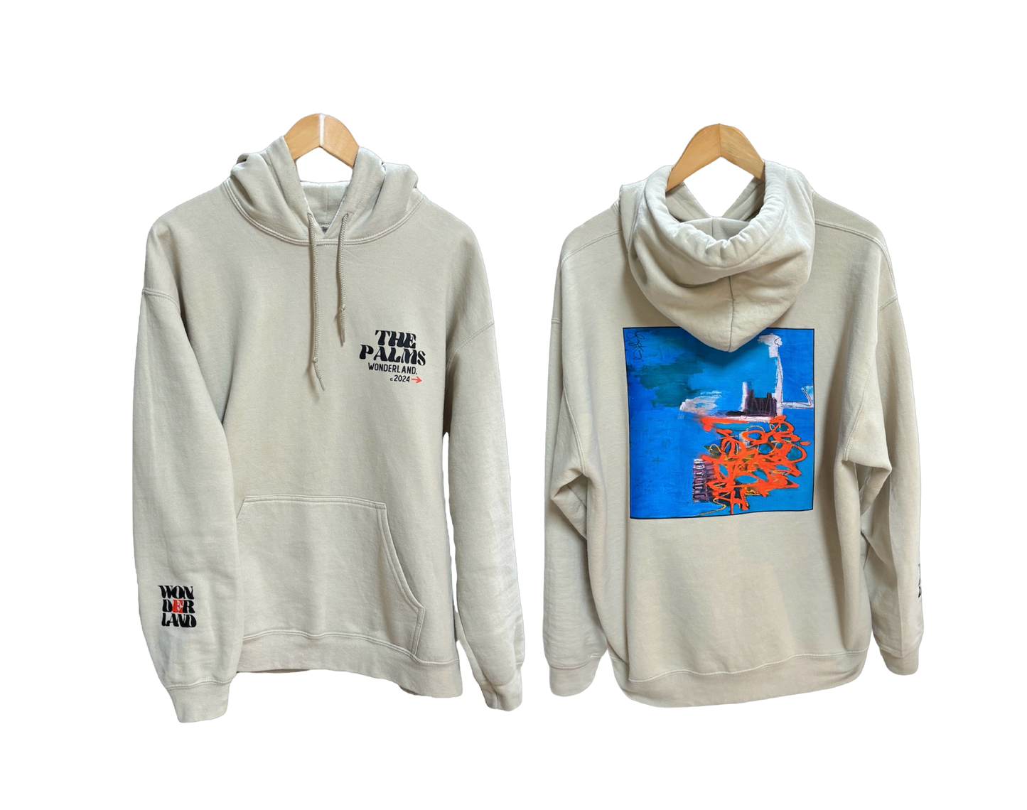 Wonderland Hoodie ~ Sand